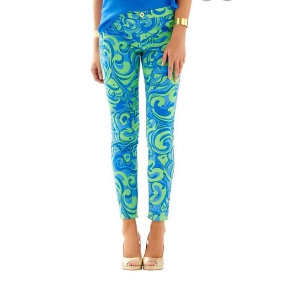 Lilly Pulitzer Kelly Pants 2 - Picture 1 of 9